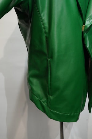 NOBNAGA Paris / Faux Leather Biker Jacket (220824)