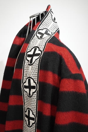 NOBNAGA Paris /  Taped Kimono Collar Coat（220826)