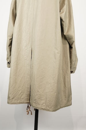 MAINU×ARCD / Silk Cotton Over Coat