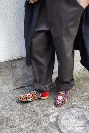 eofm / Tuskiyiz & Hair Calf  Slip on Shoes  (Size 8)
