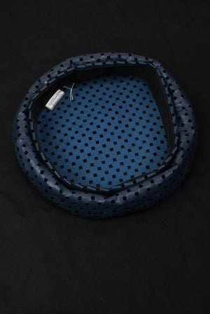 Kaori Millinery /  ’’Ultrasuede Perforated ’’ Leather Beret Hat   (220979)