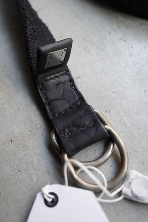 GUIDI /  BLT17  BISON FULL GRAIN  LEATHER BELT（221140）