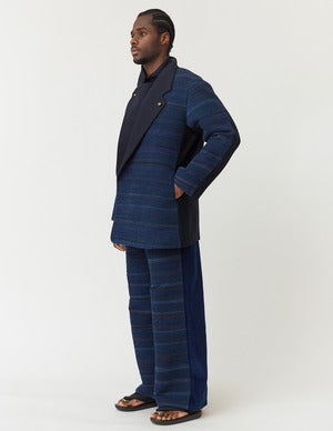 NOBNAGA Paris / JAPAN  ''Sakiori''  GURUKHA BAGGY PANTS   (221075)