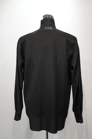 NOBNAGA Paris/ Ruffled Stand -Up Collar Shirt