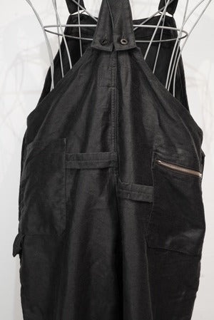 Nigel Cabourn OX'ed Silver / Coal Miner Dungarees All-in-one (221105)