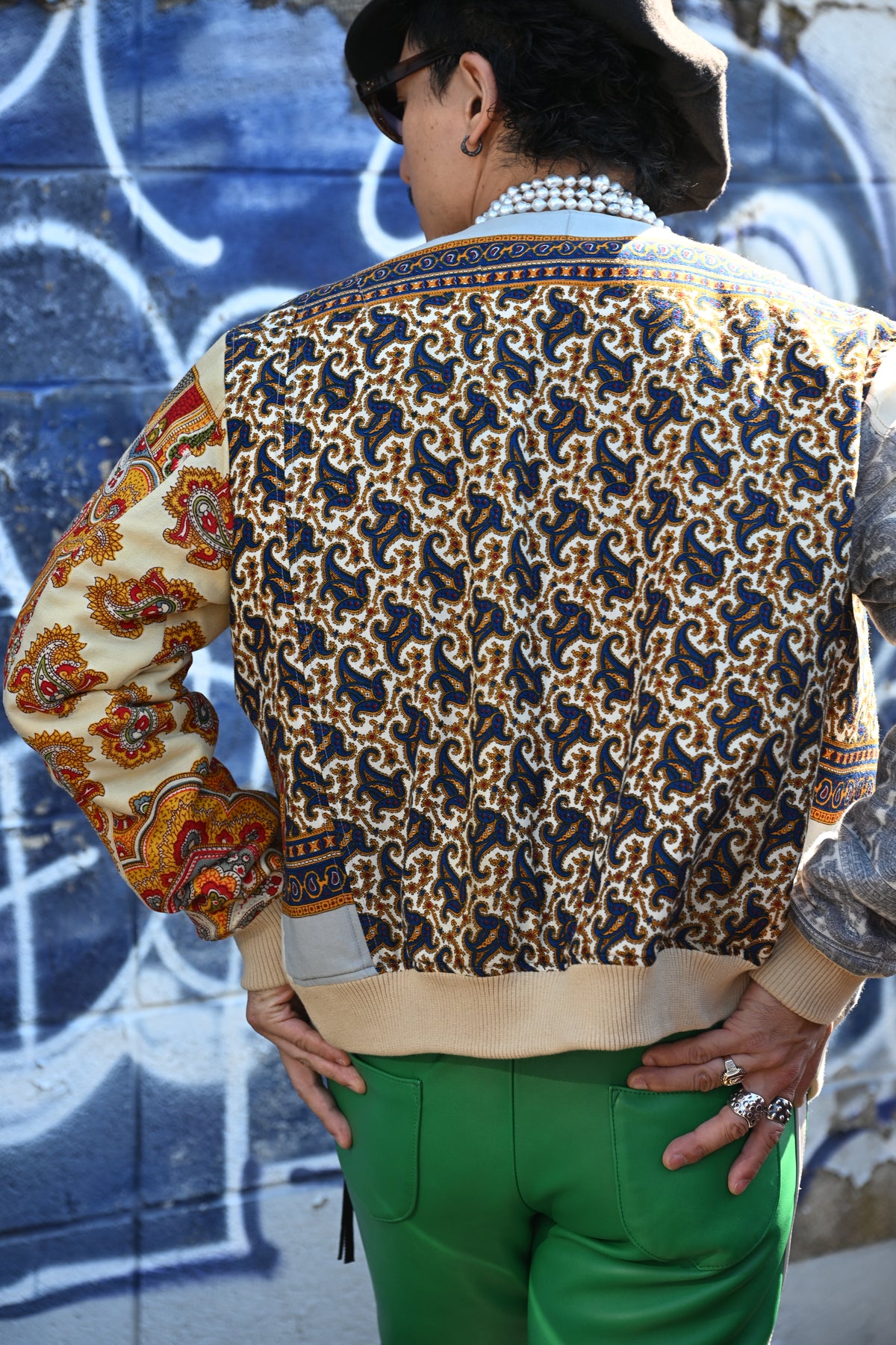 Paisley PatchWork Blouson  /  MASAO SHIMIZU   (221360)