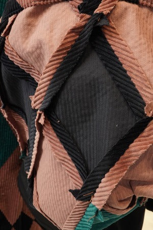 tokio / TKO-25AW-PT07 DIAMOND PATCHWORK  PANTS   (221115)