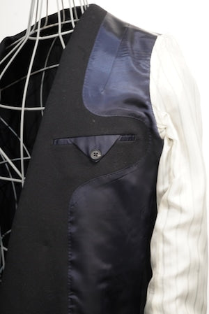 KONNO / 正統型 ''弍式'' 鬼ギャバ　濃紺 Double Navy Blazer Jacket  (220888)