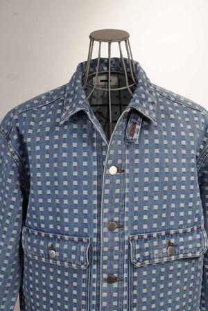 REVERBARATE / REV-25SS-DJ02  GRED DENIM JACKET  (220958)