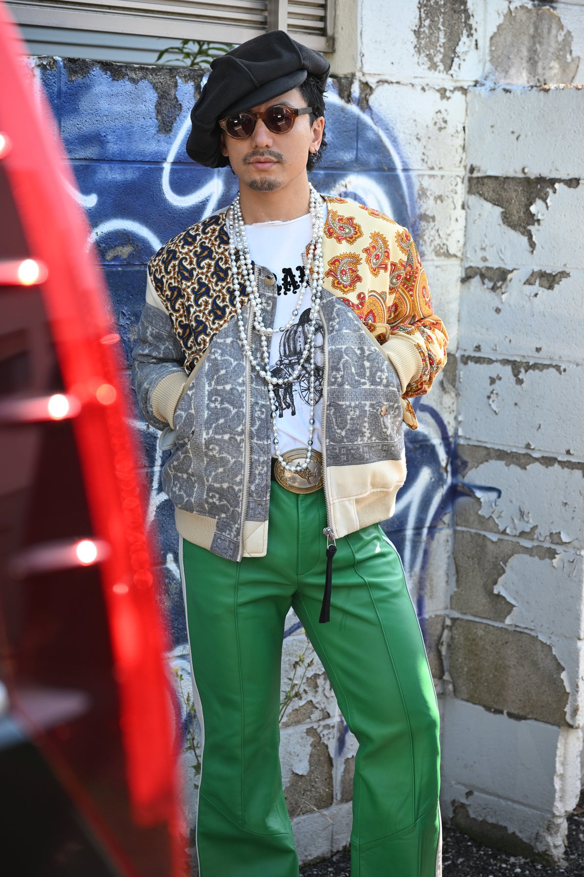 Paisley PatchWork Blouson  /  MASAO SHIMIZU   (221360)
