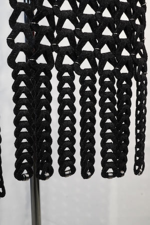 OPPOSE DUALITY /  Melton Snake Scarf  (221113)