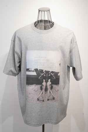 NOBNAGA Paris × Zenji Fujiyama /  Print T-Shirt  hikaritokage   (221058)
