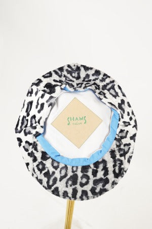 SHAMS/Leopard Pile Pancake Cap