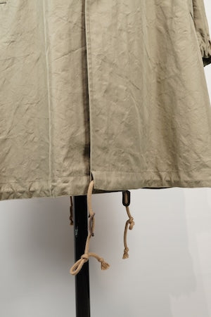 MAINU×ARCD / Silk Cotton Over Coat