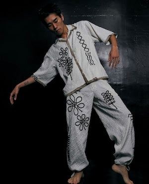 EMAM Design / Easy pants with Embroidery Design