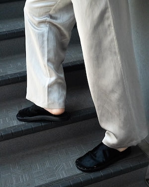 eofm / "Rudansa" hair calf sandals