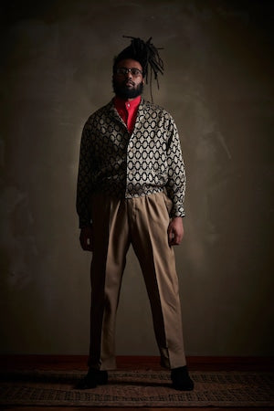 HS-ATTIRE（HAVERSACK) / High Neck Ribbed Dress Shirts