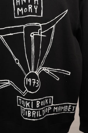 LETINGS /  -ANTA MORY-  HAND PAINTED  IBI SWEAT SHITS  (220985)