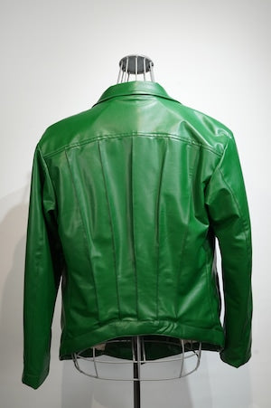 NOBNAGA Paris / Faux Leather Biker Jacket (220824)