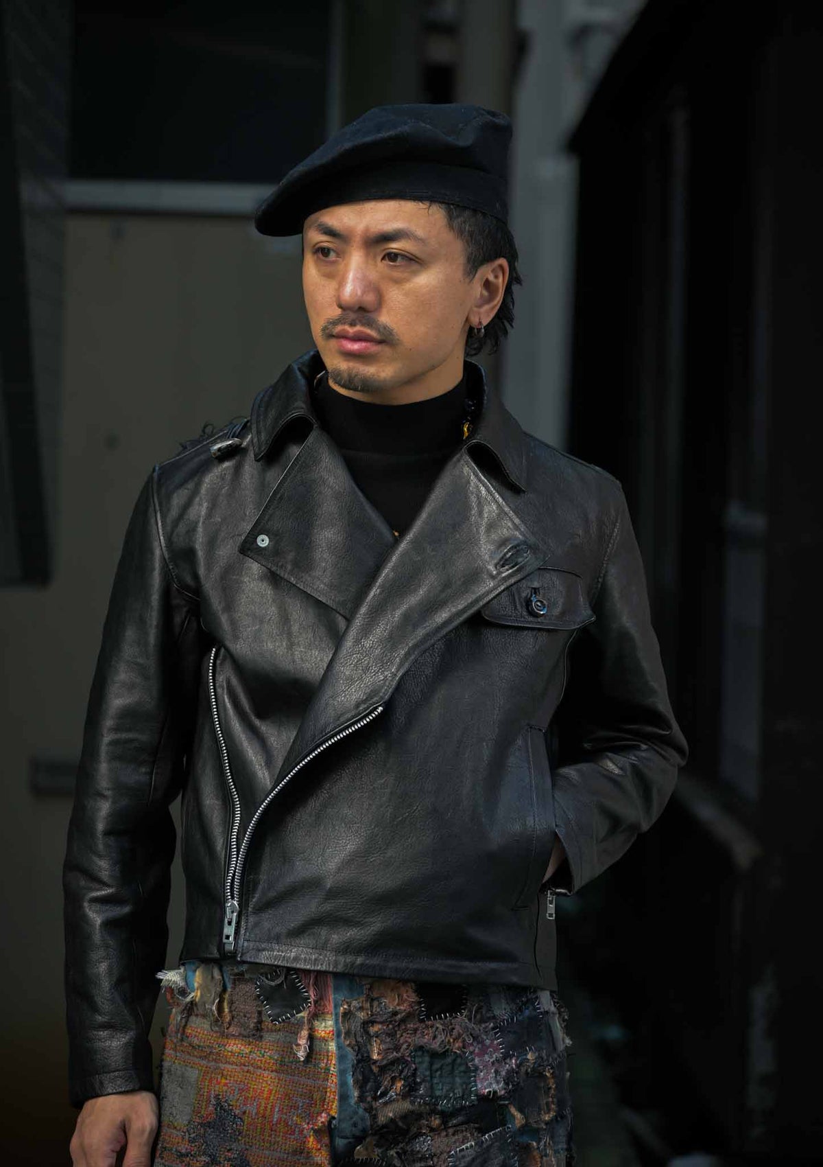 Slush Quilt Biker Jacket / eofm×ARC    (221355)