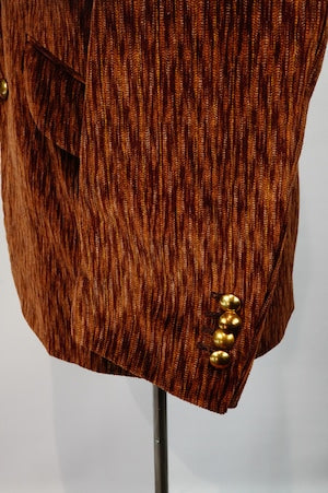 NOBNAGA Paris / Super Concave Shoulder Brown Corduroy Jacket