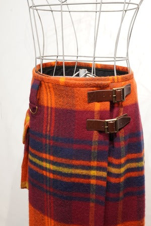 NICHOLAS DALEY /  Wool＆Mohair WRAP KILT　ND-AW24-WK1-WOMO-NDMD