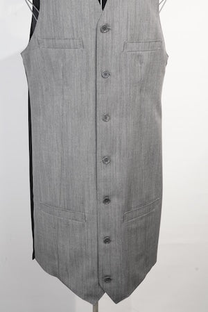 CLASS / CCFA12UNI SHARKSKIN （LYRIA)  LONG VEST  (221071)