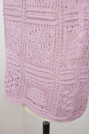 87 Avril 90//''ALIEN CROCHET'' Knit Vest  (Women's)