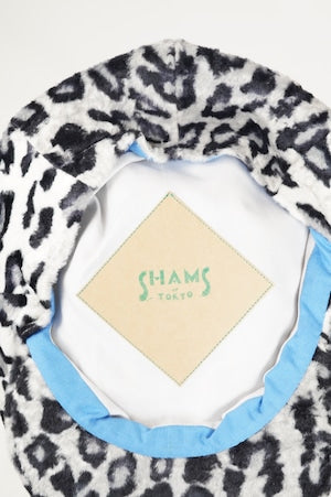 SHAMS/Leopard Pile Pancake Cap