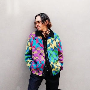87 Avril 90 /　Dreaming Check Shirts Genderless Knit