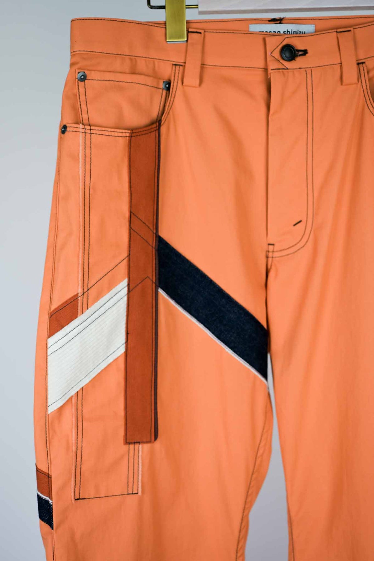 MA2608 Teracotta Flared Pants / MASAO SHIMIZU     (221358)