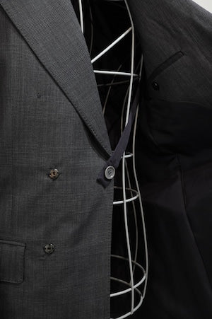 renoma Paris /  COSTES RCES01 WOOL GLEN CHECK JACKET