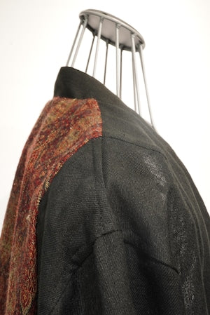 eofm / Linen long length coat   (220971)