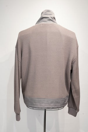 REVERBARATE /  STAND COLLAR JUMPER   (221104)