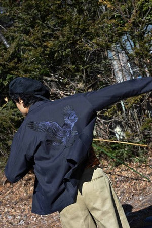 KONNO   ''九式改 Silk Jacket with Embroidery on back''　