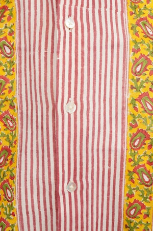 PERIOD FEATURES /  Block Print Shirts