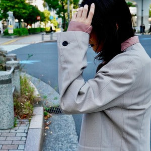 Call / Super 100's No Collar Jacket