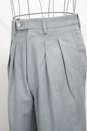 m's Braque / Bleach Tuck Wide Pants