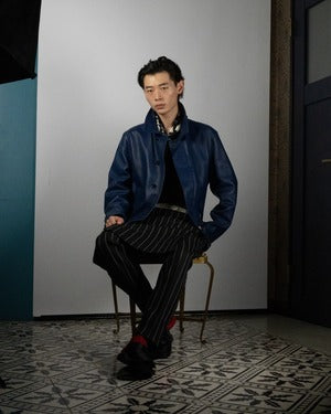 REVERBARATE /  REV-24AW-LJA01 ST LEATHER JACKET