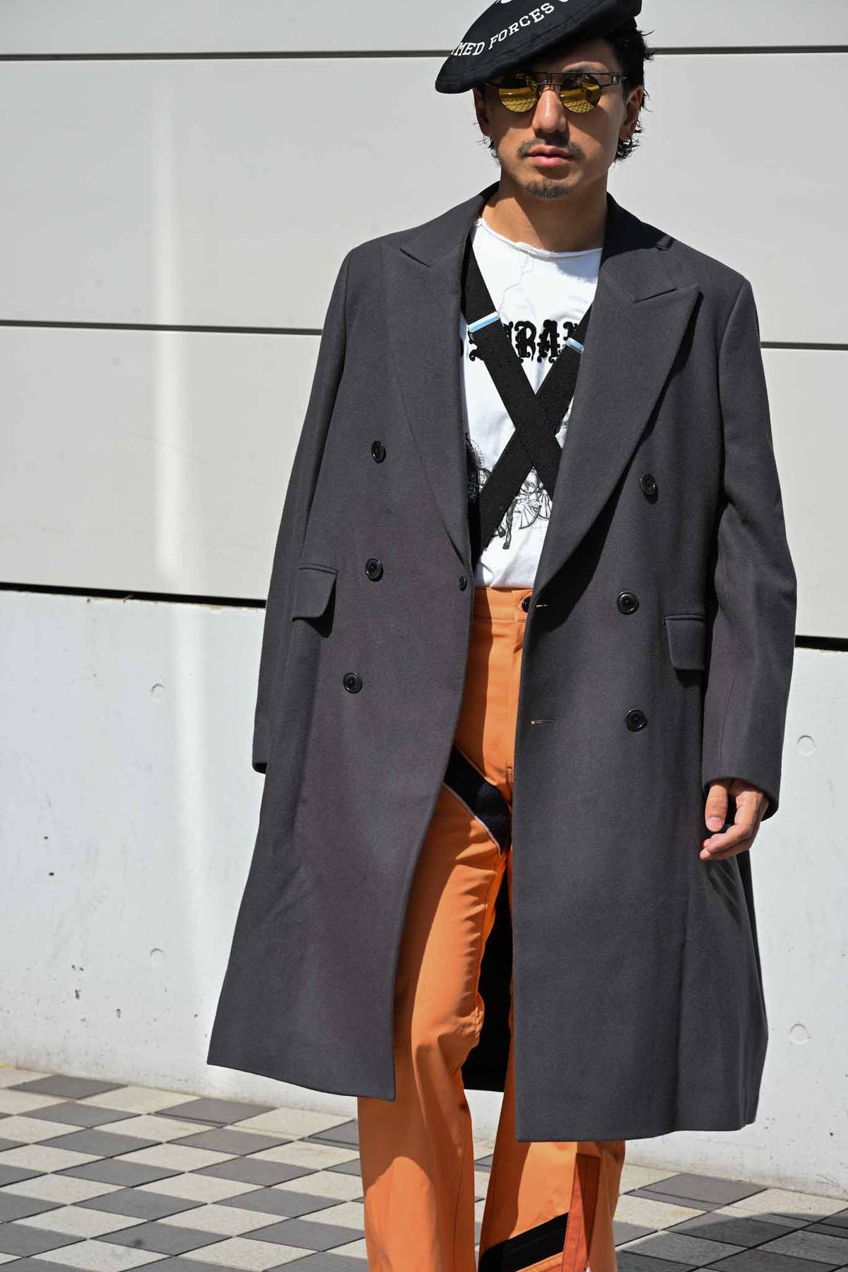 MA2608 Teracotta Flared Pants / MASAO SHIMIZU     (221358)