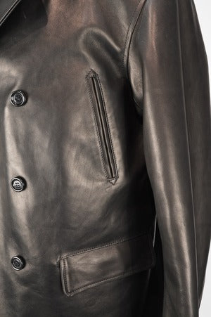 Copano86/Horse Leather Policeman Short Coat