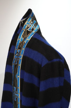 NOBNAGA Paris /  Taped Kimono Collar Coat
