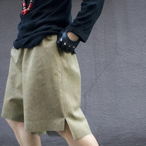 CLASS /  CCES08UNI Ultrasuede Print Pants