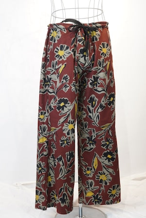 NOBNAGA Paris /  Reversible Baggy Sarouel Pants　　（221122）