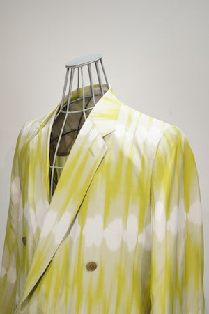 HS-ATTIRE (HAVERSACK)× ARCD /  Tie Dye Pattern Double Front Jacket