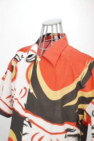 NOBNAGA Paris / Short-Sleeved Open-Collared Shirt