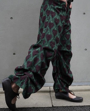tokio / Botanic Lax ''SMASH FLAER'' Embroidered Pants