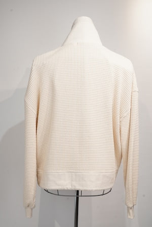 REVERBARATE /  STAND COLLAR JUMPER   (221104)