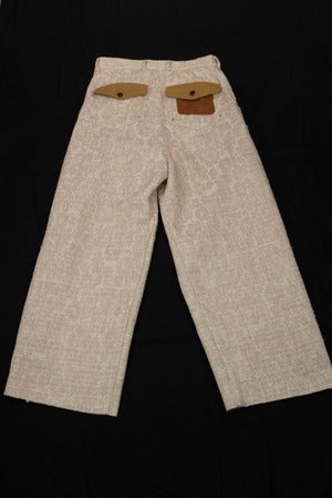 STEAF /  DEAD STOCK FABRIC SERIES MYSELF PANTS  (220961)