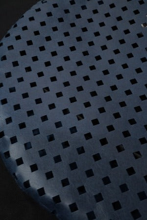 Kaori Millinery /  ’’Ultrasuede Perforated ’’ Leather Beret Hat   (220979)